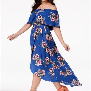 Soprano high low dress size 1x